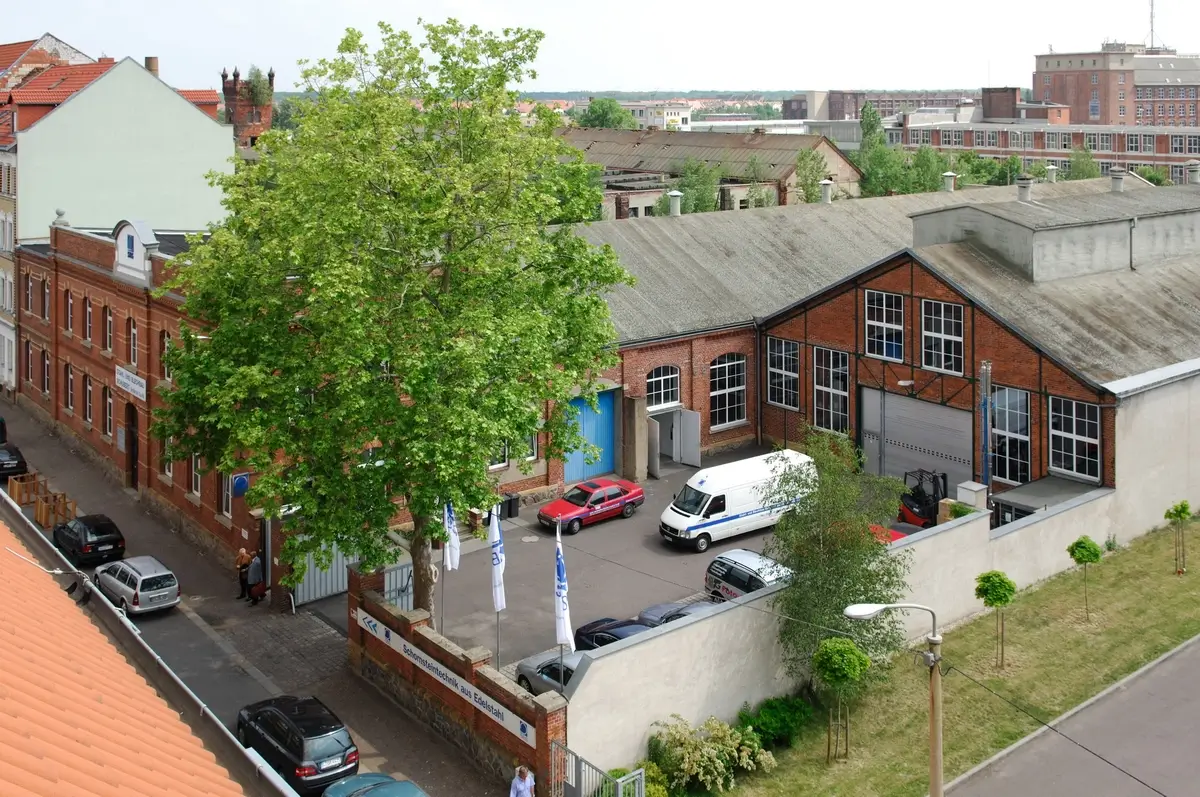 Stahl- und Blechbau Schubert Leipzig Werk Totale